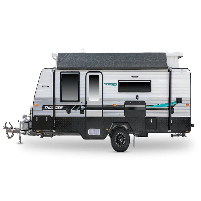 Towable Tiny Motorhome RV Camper Trailer Mobile Car Trailer for Camping and Travel Mobile House Street Caravan Camper Trailer