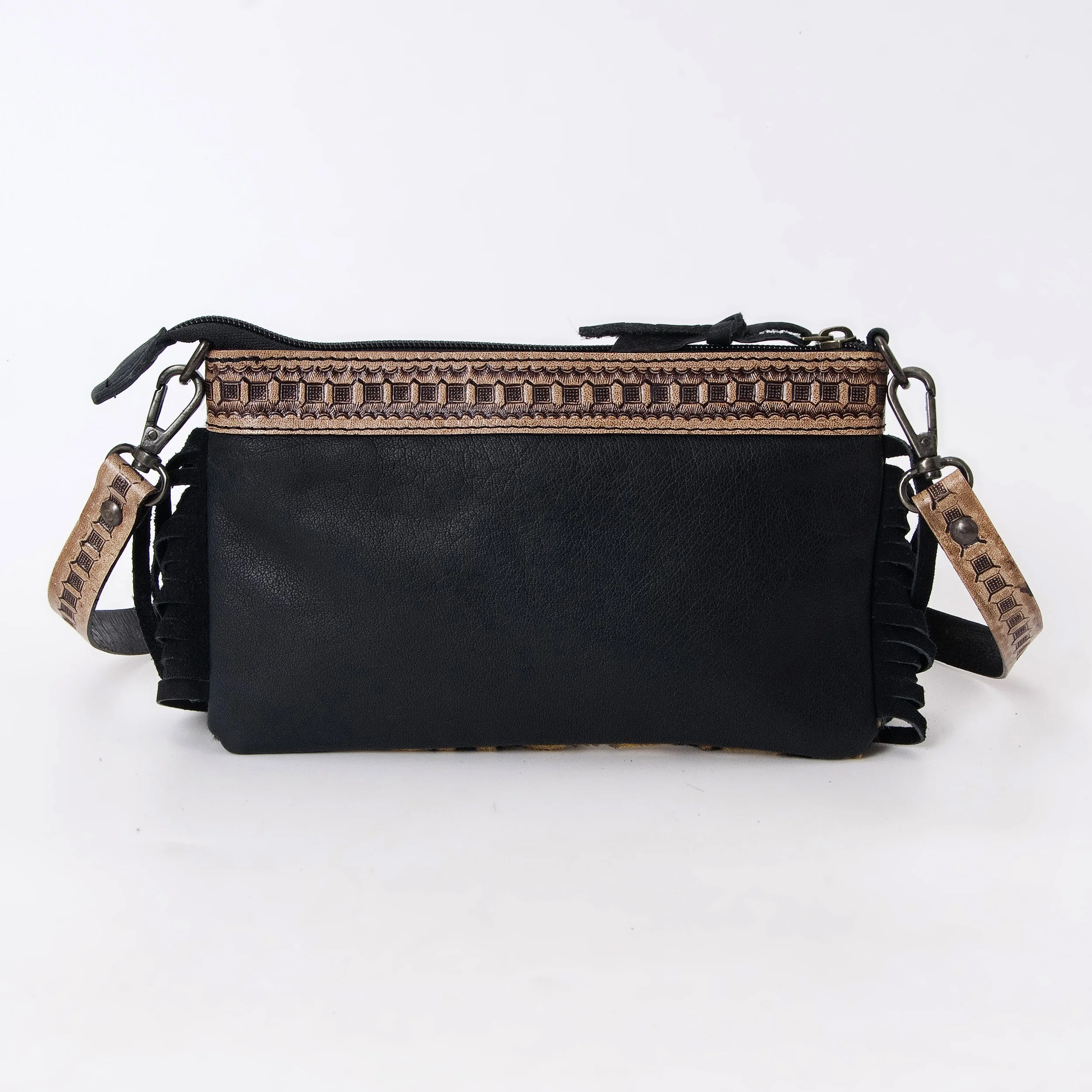 Trending 2023 Hand Tooled Cowhide Leather Hand Bag Crossbody Side Bag for Girls Daily Life Use Available at Export