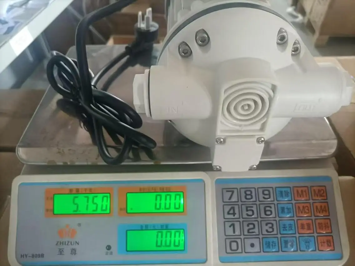 Acrylic pumps 220v AC brushless self-priming diaphragm pump 40lpm permanent magnet all copper motor