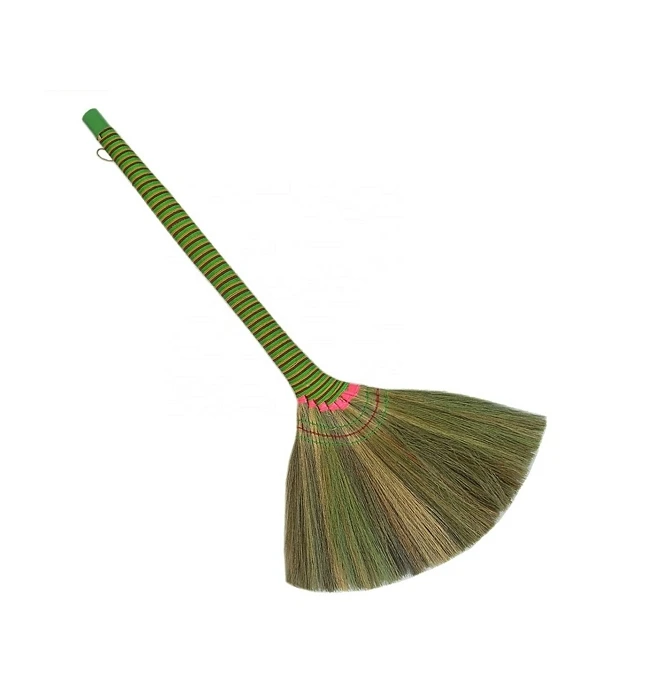 Vietnam Products Long handle grass broom Wooden Environmentally Household Cleaning Tools Hot  Sale
