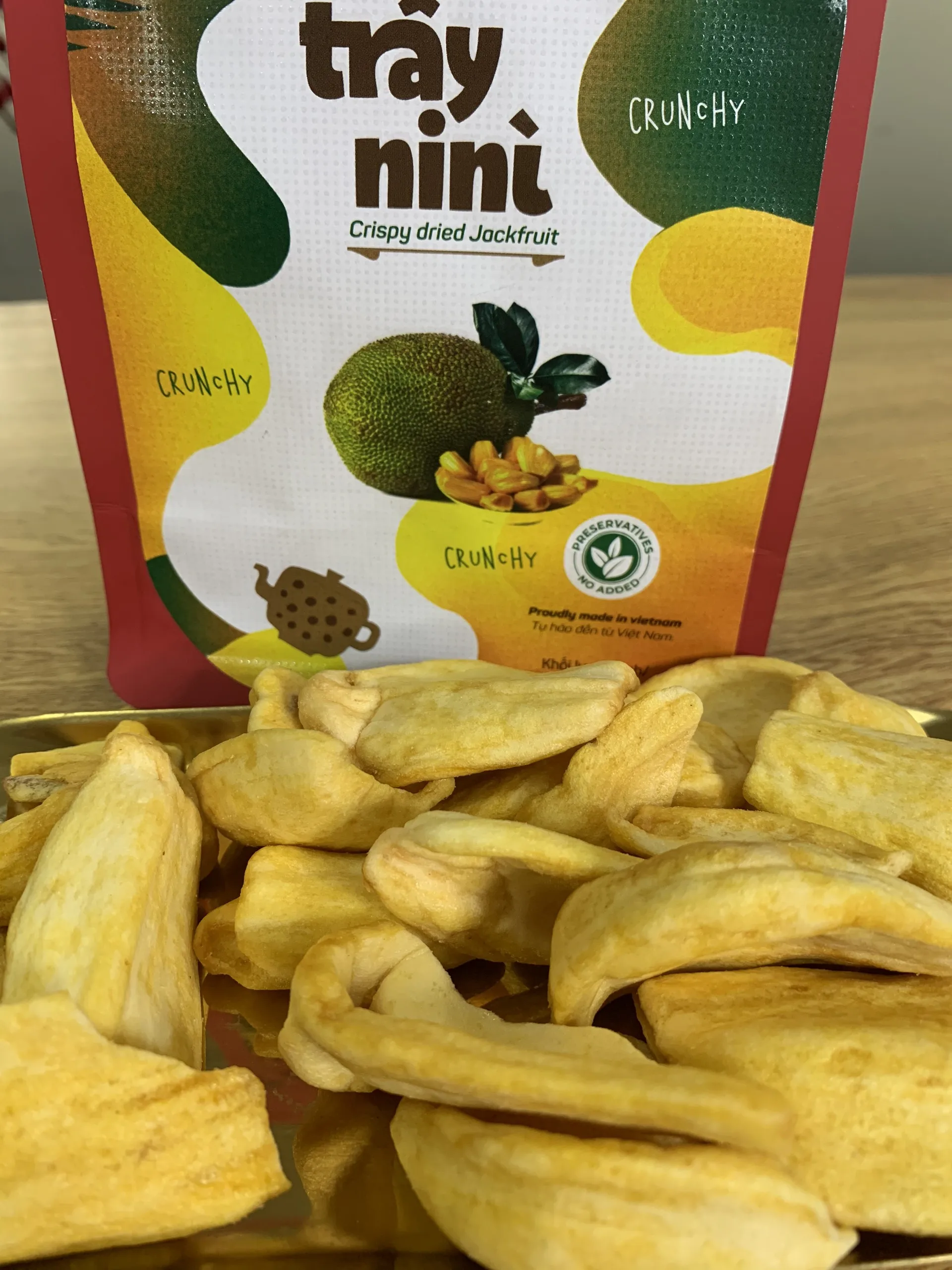 High quality good price delicious Dried Jackfruit chips from Viet Nam healthy snacks fruit