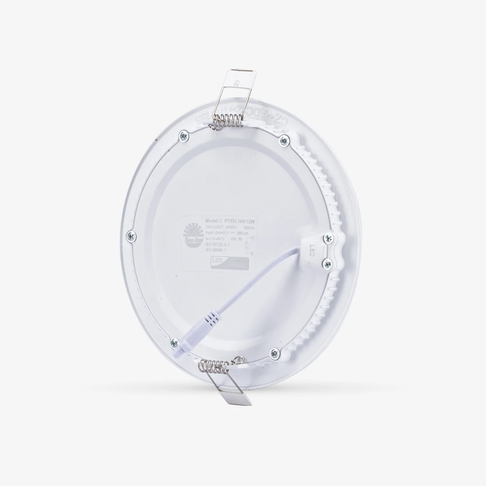 Lighting IP 160 12w Round Shape Led Panel Light