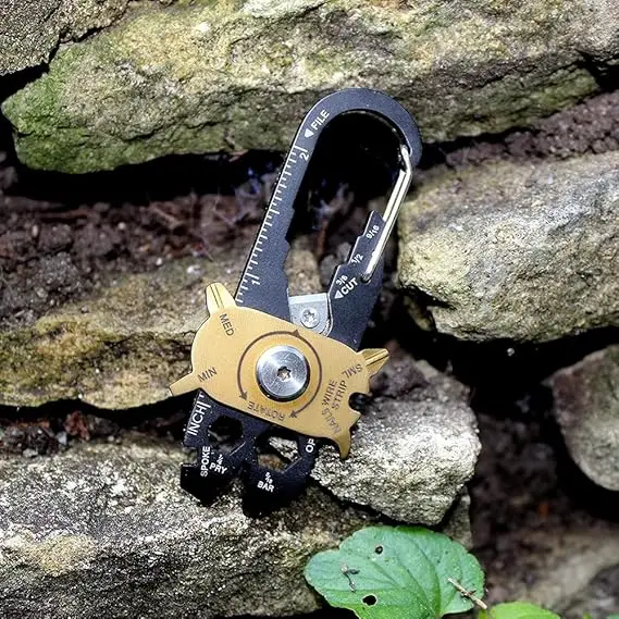 Outdoor 20-in-1 Multi-Function Combination Tool EDC Outdoor Portable Gadget Portable EDC Keychain