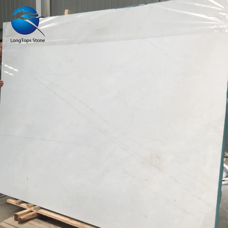 White marble slab Jiamu white marble block family marble tile flooring good price