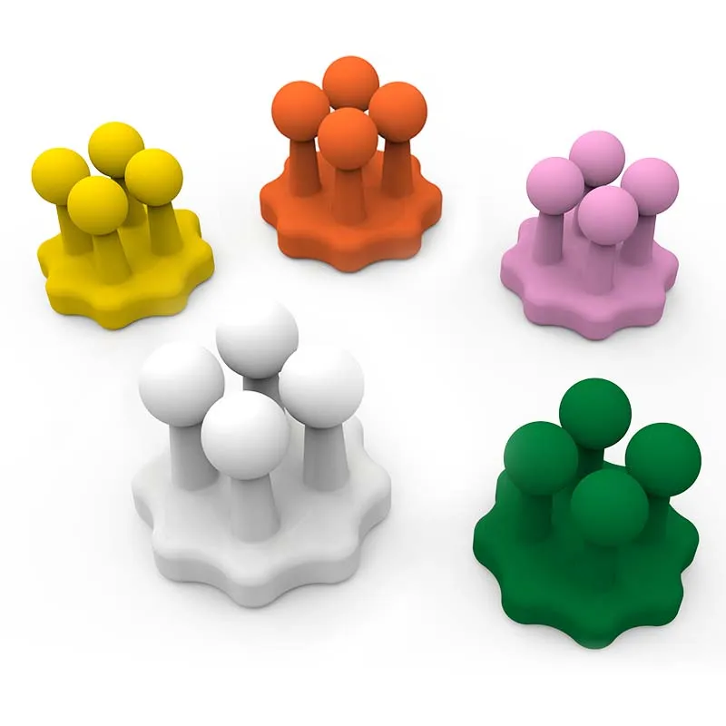 Customize Wall Storage Silicone Adhesive Office Hook Wall Kitchen Paste Hook Bathroom Hook Holder