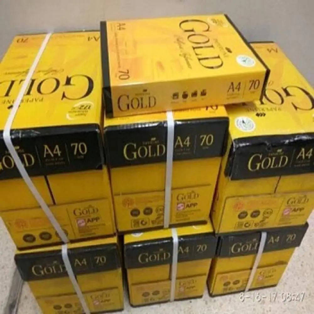 Горячая продажа A4 копировальная бумага 80 gsm 500 листы офисная