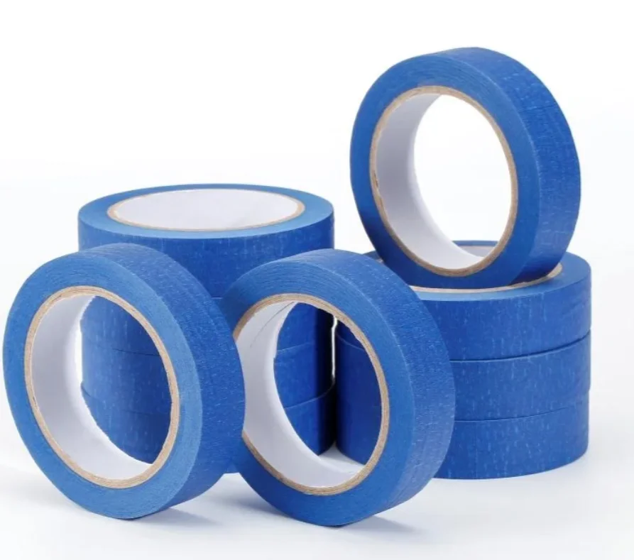 Crepe Paper Masking Tape for  DIY Craft Projects Painting Decoration using