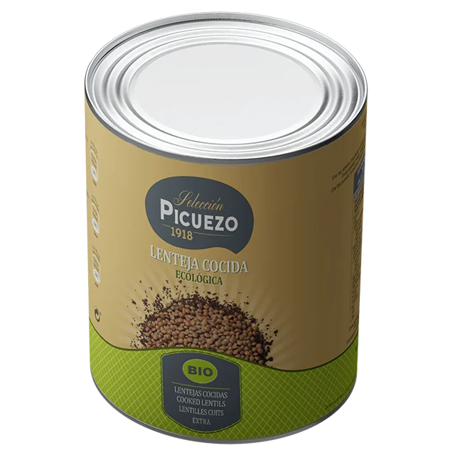 Top Spanish Tinned Pulses Extra Quality Legumes Preserves Ready to eat Canned Organic Cooked Lentils for Supermarket and Horeca