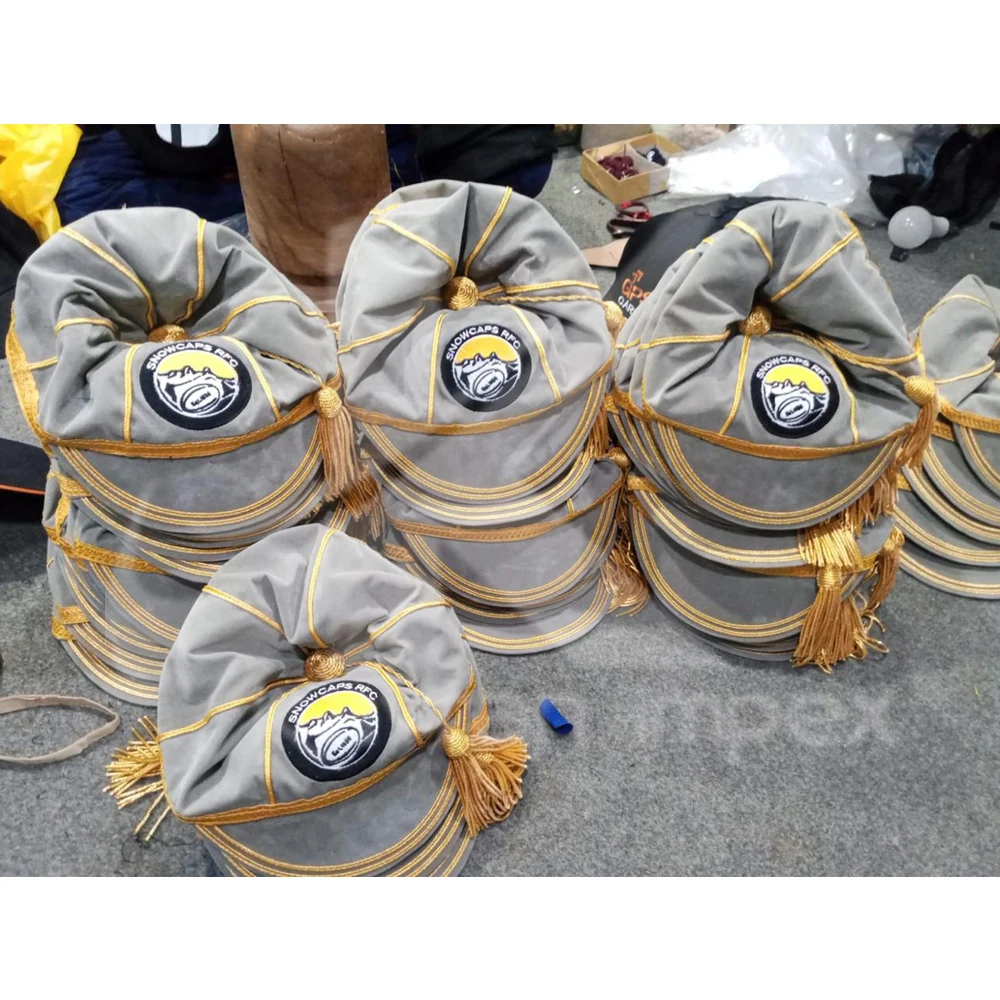 Honours cap velvet international rugby Caps Custom Wholesale Honours Caps Manufacturer and supplier