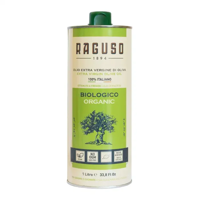 Made in italy high quality Organic Intense green Extra Virgin Italian Olive Oil in can 1l for seasoning