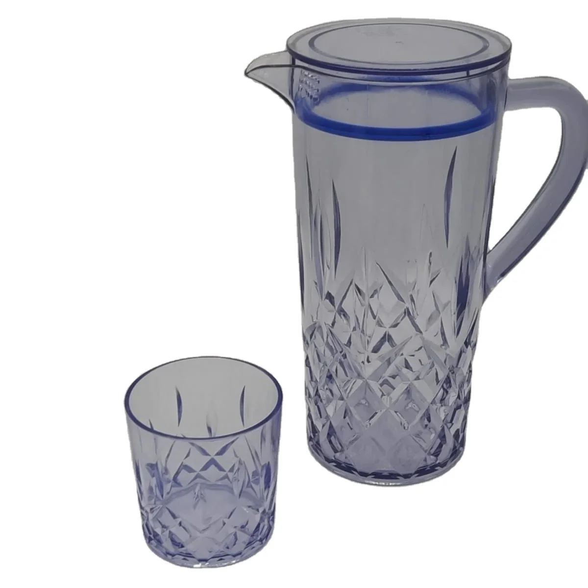 Acrylic Water Set: A durable, lightweight, and stylish water set made from high-quality acrylic, perfect for everyday use.