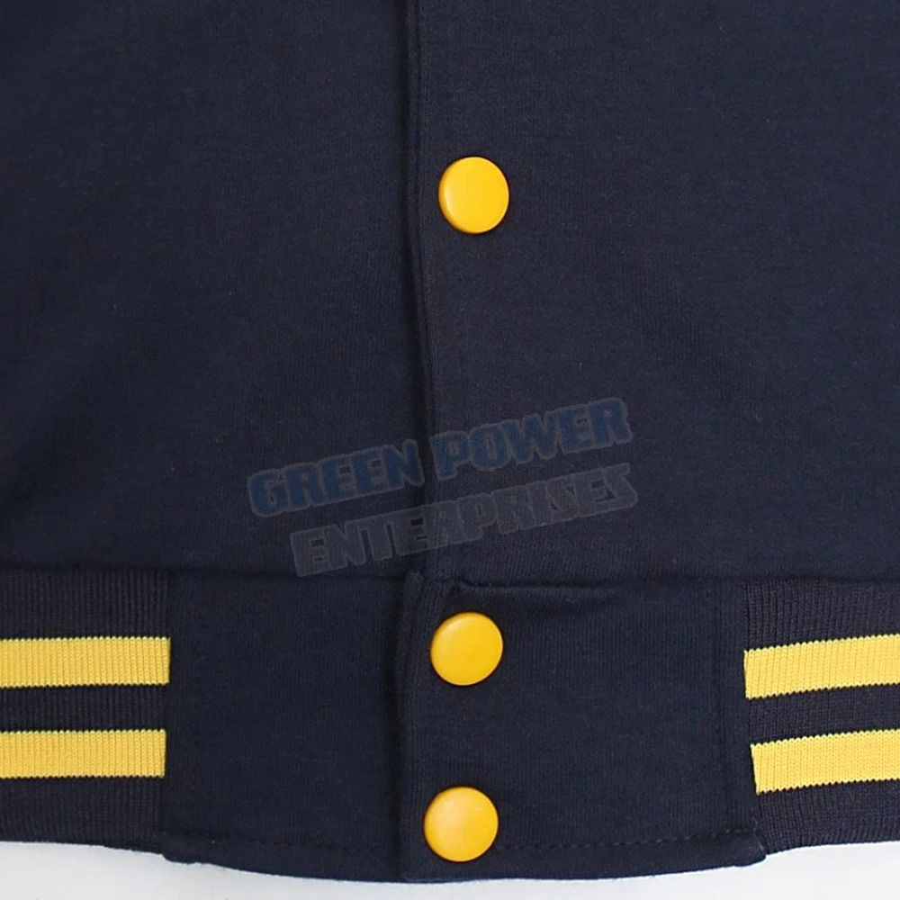 oem custom wholesale embroidery full sleeves baseball bomber letterman sports jacket for men