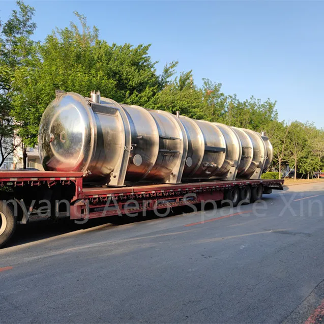 high quality large capacity CE Certificate Vacuum Food Freeze Dryer stainless steel For Fruits And Vegetables