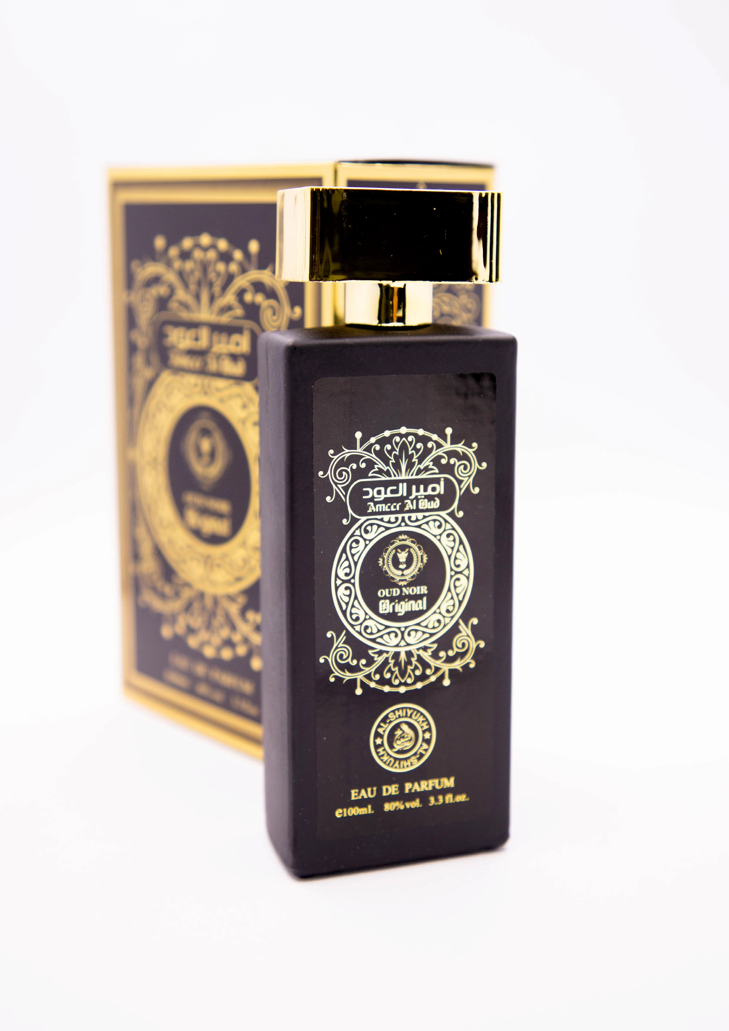 Al Shiyukh Ameer Al Oud Noir Original Perfume Manufacturer 100ml pure oud perfume for All Region