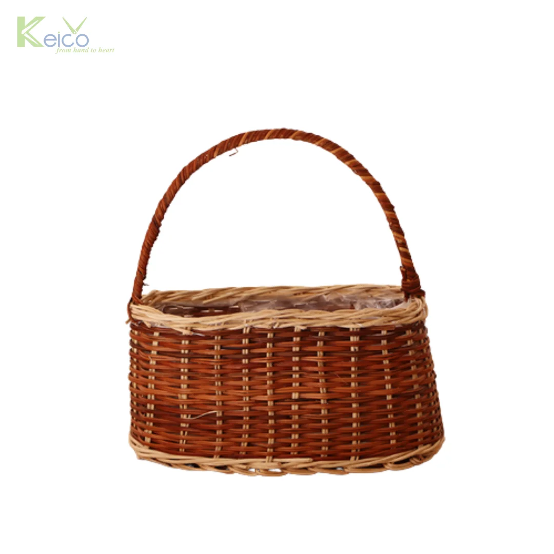 Wholesale new modern design 2024 baby bag with handle easy for carrying and packing handmade natural material
