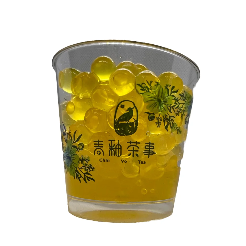 Tapioca Pearl Maker Popping Boba Wholesaler Passion Fruit Popping Boba