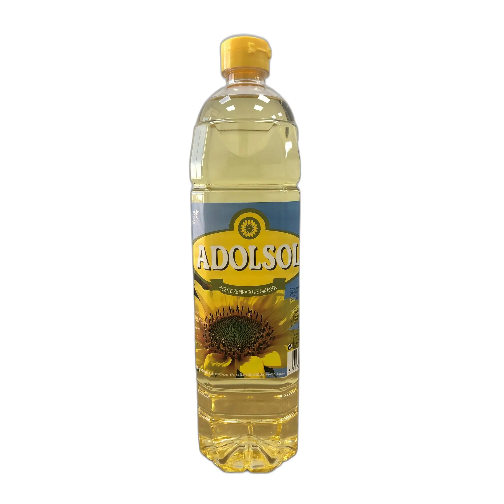 Sunflower Oil 1L PET Bottle, Adolsol refined cooking oil for retail, horeca, food service - 100% Pure Refined Sunflower Oil