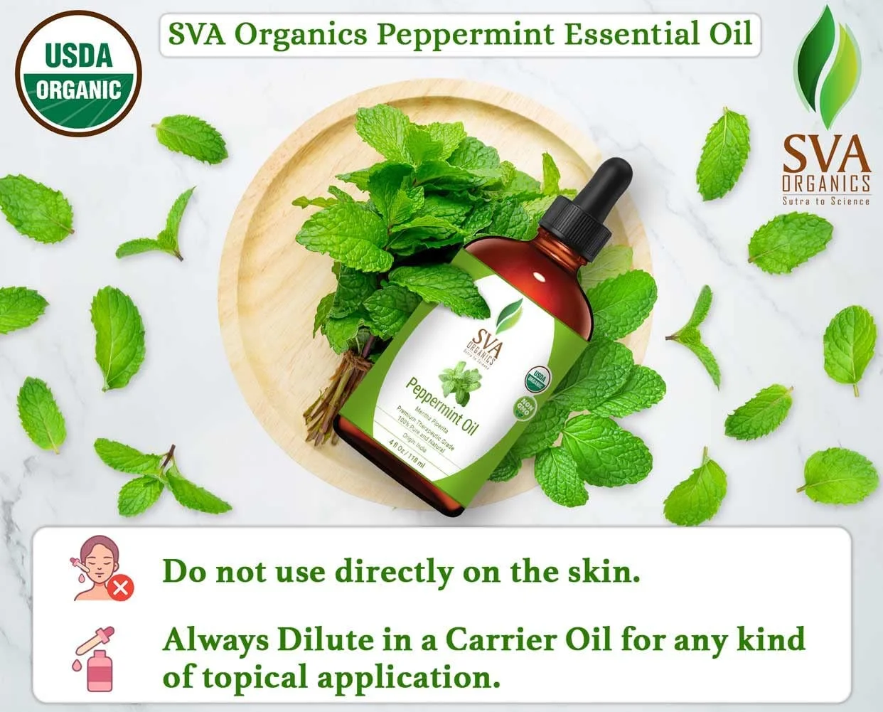 Wholesale 100% Pure Natural Peppermint Essential Oil - Bulk High Quality Organic Extract for Multi-Purpose Use Oil Private Label