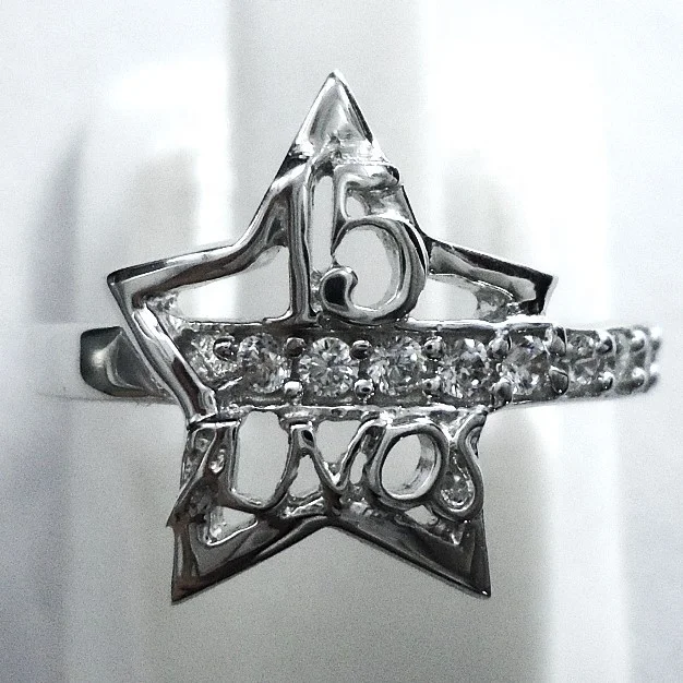 Best Selling Classic Star Shape Design 925 Sterling Silver Jewelry Sets for Teenagers CZ Jewelry