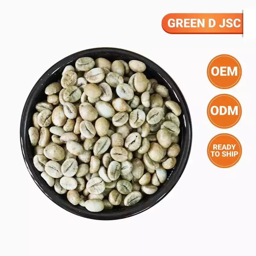 Vietnam High Quality Best Selling Raw Roasted Processing Arabica Green Coffee Beans In Plastic Packaging