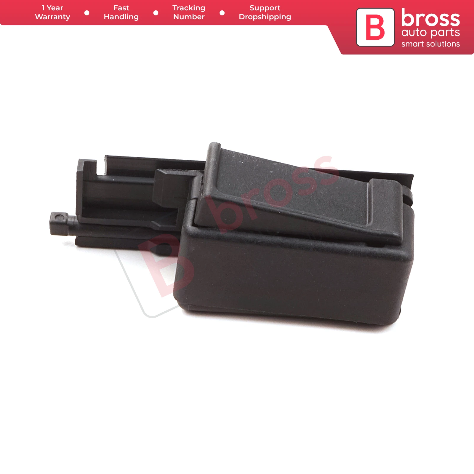 BDP908 Side Sliding Window Glass Lock Latch Part Left 55170912 for Fiat Doblo MK1 Facelift 2005-2009