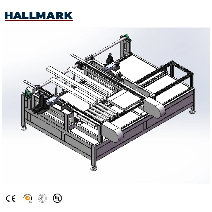 High speed SPC floor production line IXPE/EVA underlay laminating machine