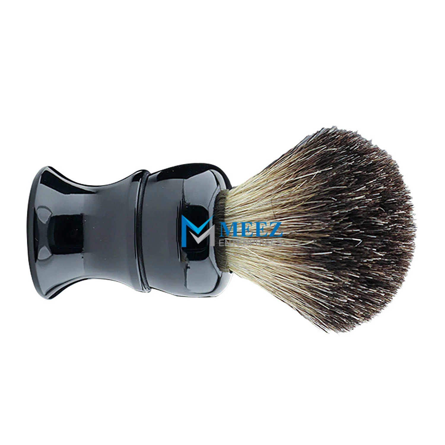 Black Badger Hair Shaving Bristle Brush Luxury Shave Resin Handle Custom Log Shaving Brush Tool