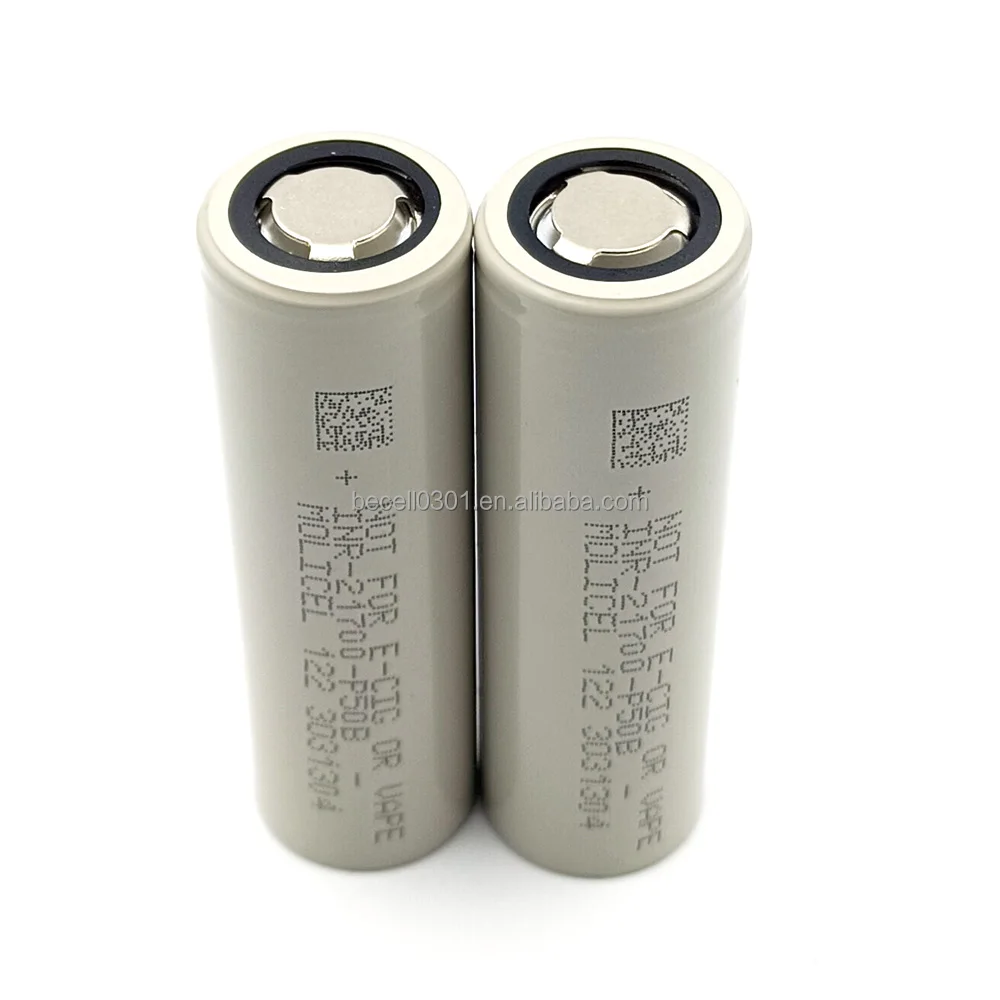 Оригинальный Taiwan Molicel P50B 50A Inr21700 5000 мАч 3 7 В литий-ионная аккумуляторная батарея для электроинструментов