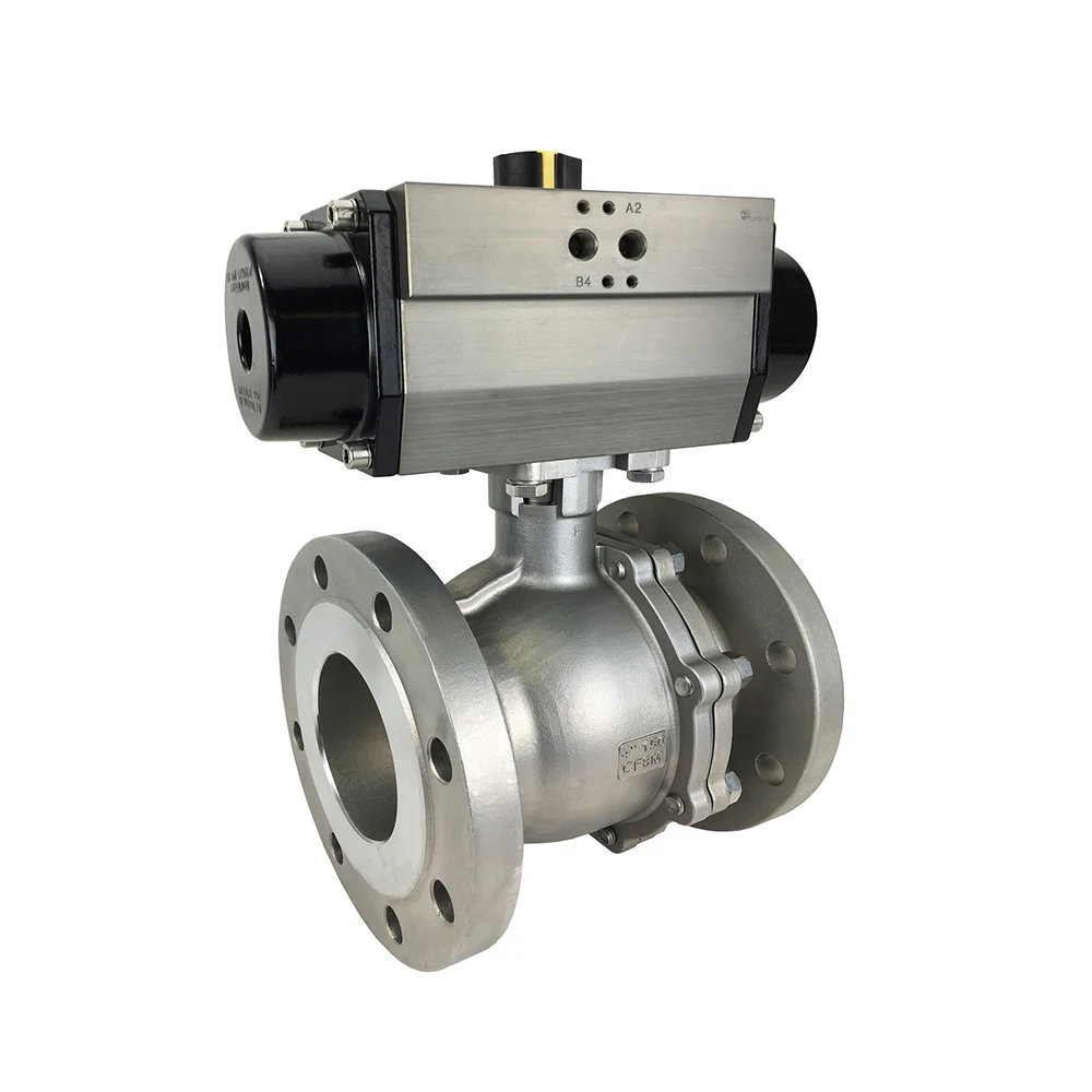 Mining And Constructive Industry Use Pneumatic Actuator Ball Valve Manufacturer Supplier