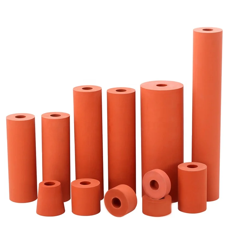 Factory high quality EPDM rubber polyurethane roller silicone rubber products Manufacturer Custom