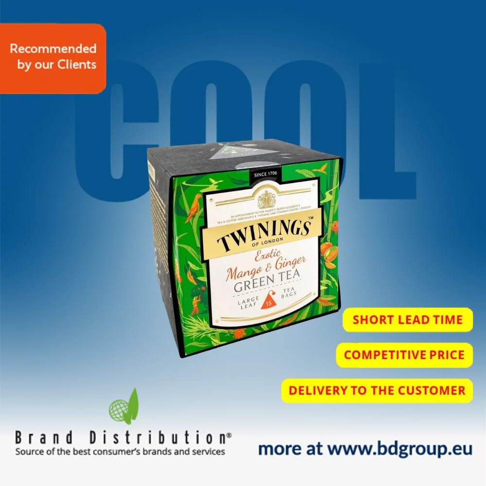 Twinings Green Tea Mango & Ginger 30g