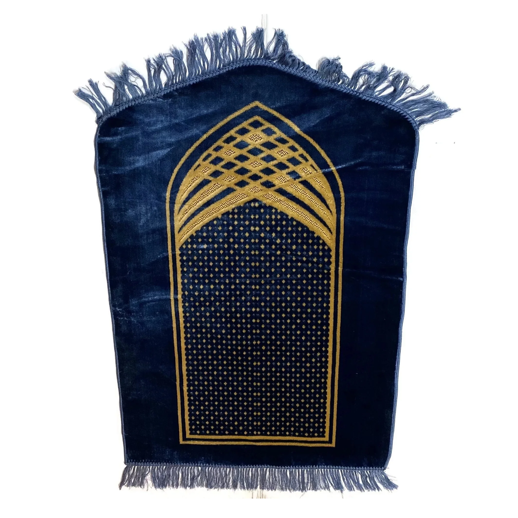 Muslim Prayer Mats Custom Design Hot Sale breathable Prayer Rugs Non Slip Carpet Jaa e Namaz for Kids And men women