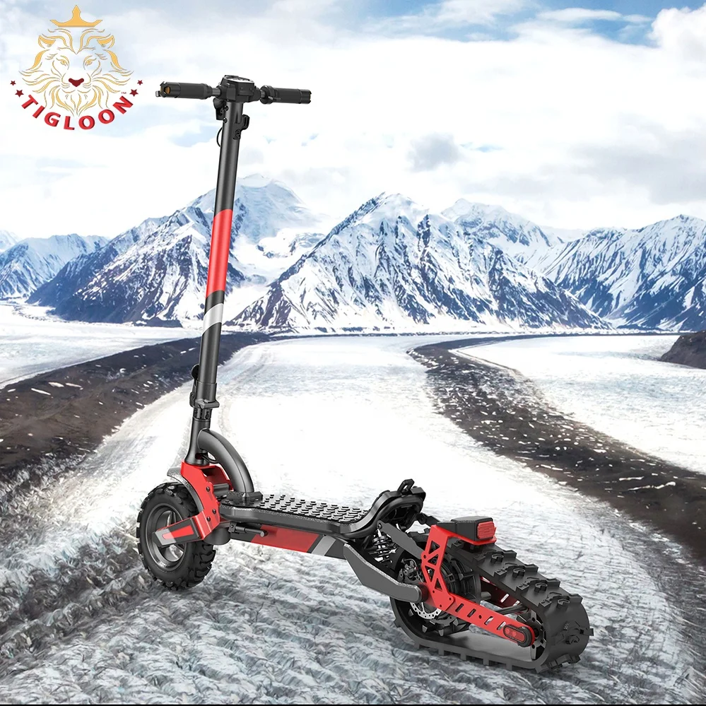 Electric Snow Scooter Electric Snow Mobile Scooter With 3 Modes High Quality Electric Scooter Max Speed 40mph-50mph