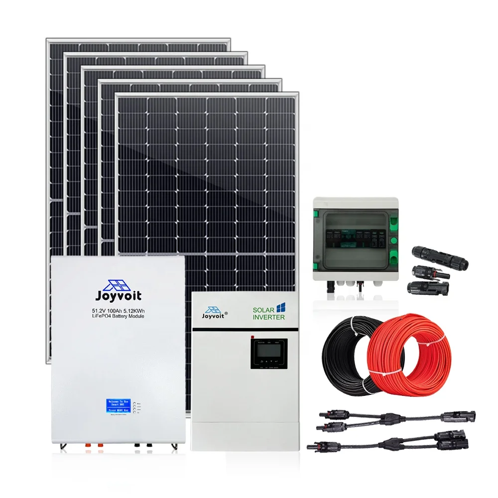 Home Power Soltion 10KW Complete Hybrid Inverter System Solar Panels with Lithium Battery and 5KW MPPT Inverter Single Phase