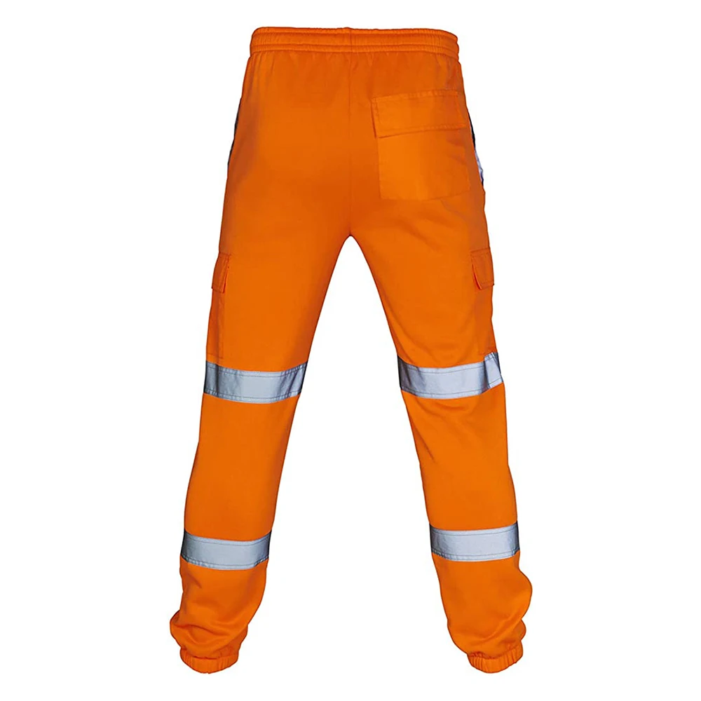 Polyester Made Reflected Taped Hi Viz Trouser Pants Resistance Safety Trousers Work Wear With Panel Working