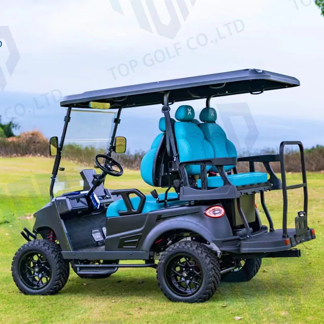 Professional Smart Chinese New Energy Luxury 2 4 6 Seater Off Road Club Hunting Golf Cart Buggy for sale