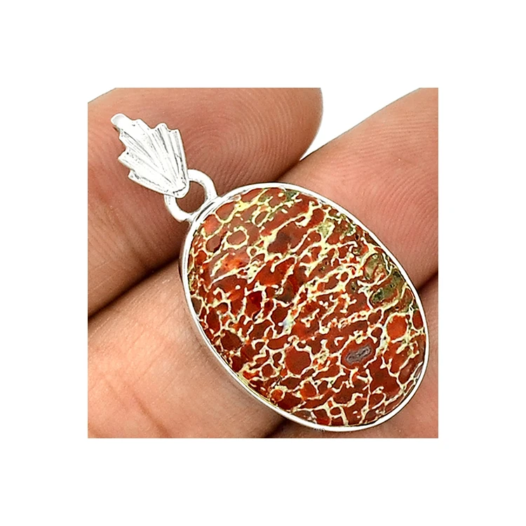 Hottest 925 Sterling Silver Dinosaur Bone Handmade Pendant For Sale At Best Price