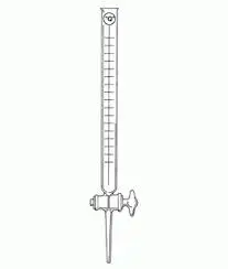 Laboratory Glassware Burette Borosilicate Glass heat Proof Various size and capacity and titration