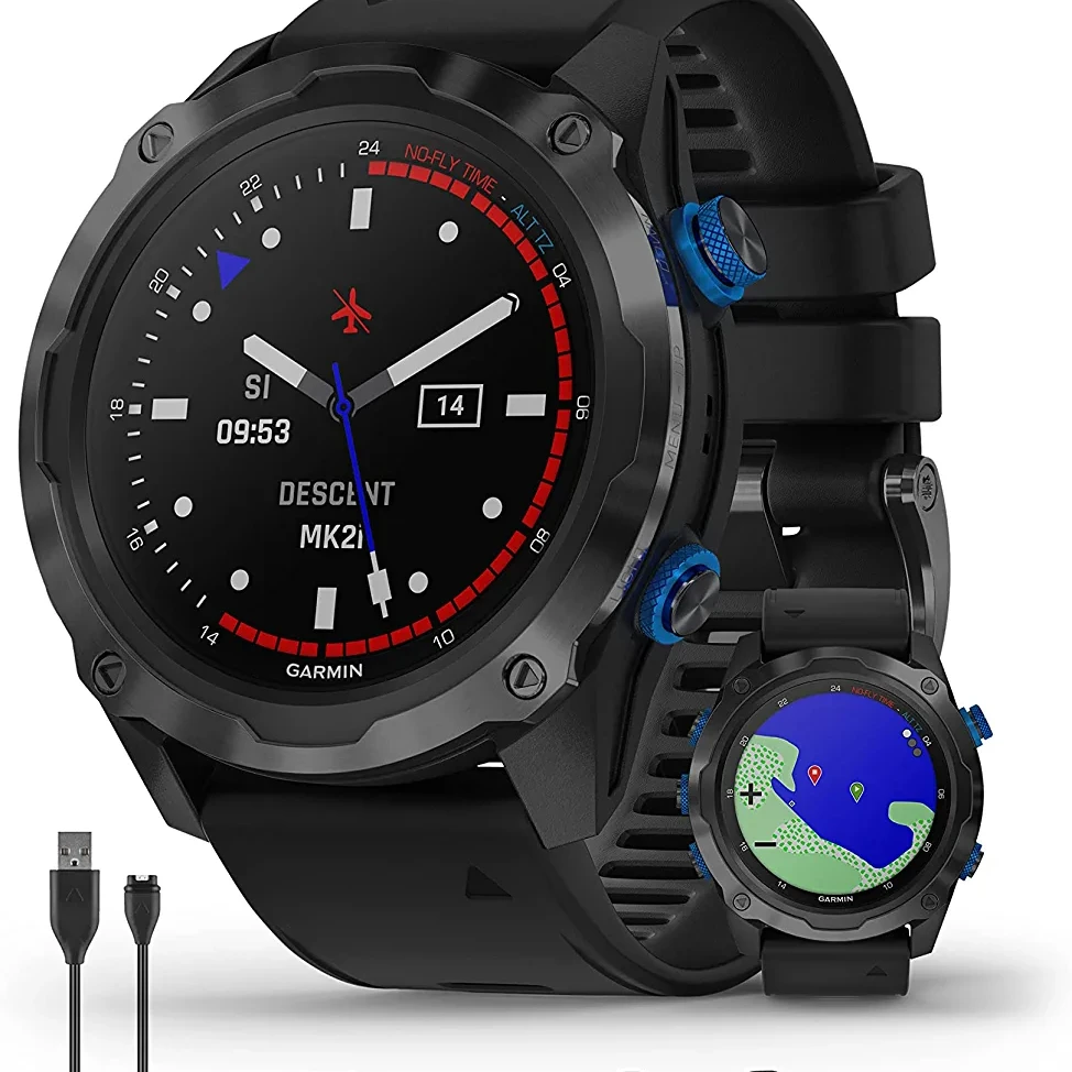 Яркий продажи автономные навигаторы Garmin спуск Mk2 Mk2i компьютер для дайвинга gps-часы с интеграции воздуха, разные виды спорта и фитнес-часы