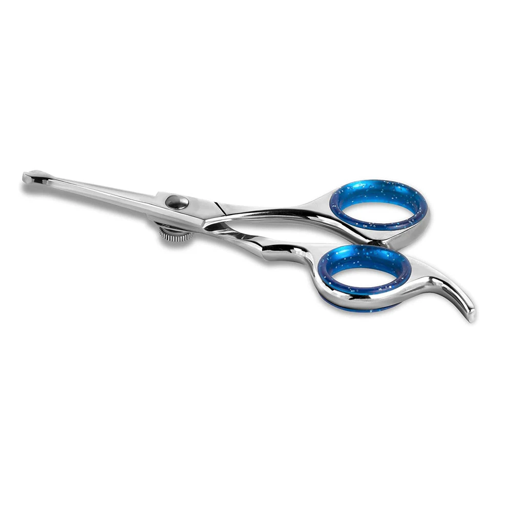 Stainless Steel Thinning Hair Curved Pet Scissors Set, Curved Professional Pet Grooming Scissors For Dog Cat