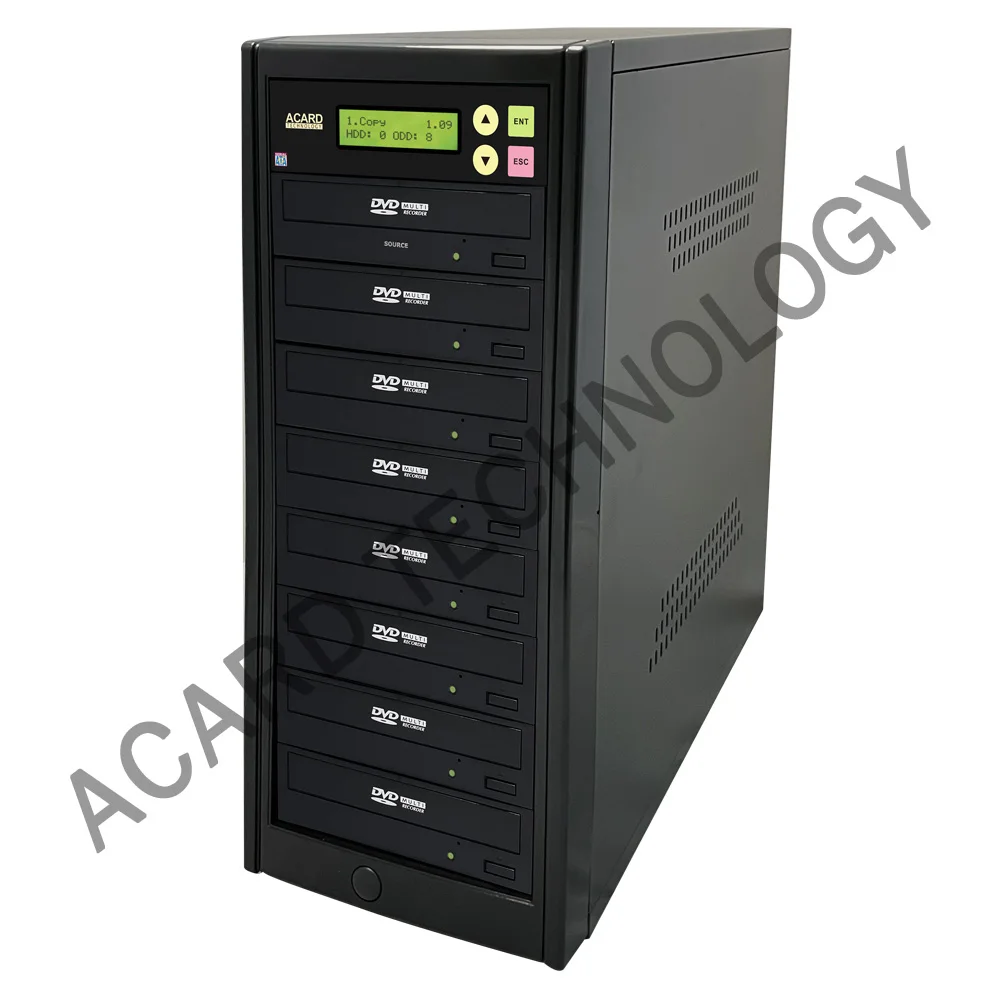 Acard 1 to 7 24X Standalone Tower Digital Duplicator with ACARD Technology Controller CD DVD CD DVD