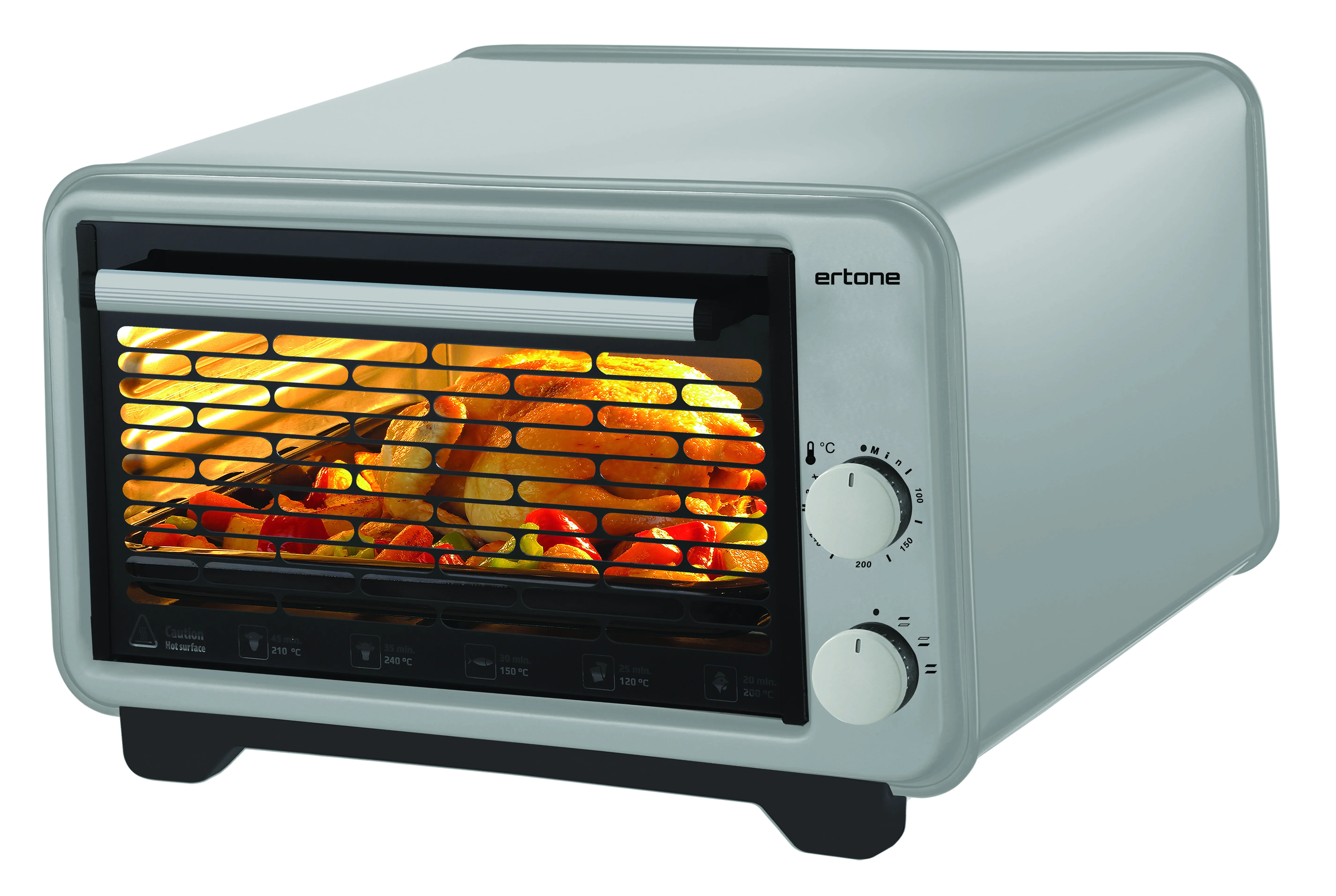Hausberg / High Quality Electric Mini Oven / 36 L Interior Volume / Cr-Ni Grill / Long Lasting Resistance
