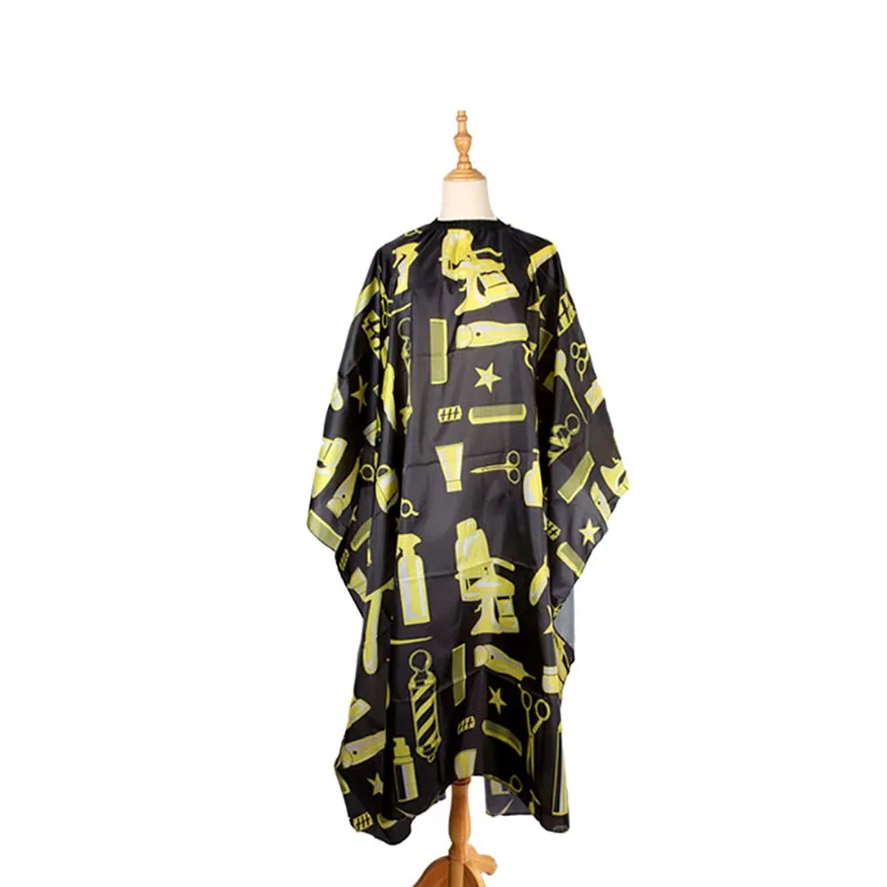 Популярная Классическая накидка для парикмахерской с логотипом под заказ водонепроницаемая шаль стрижки и фартук Парикмахерская