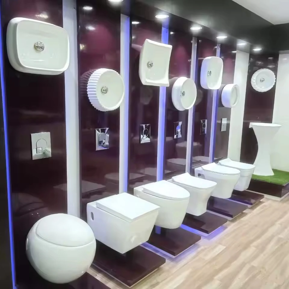 CE certified direct factory ceramic sanitary ware water saving dual flush vanity bathroom Made in India