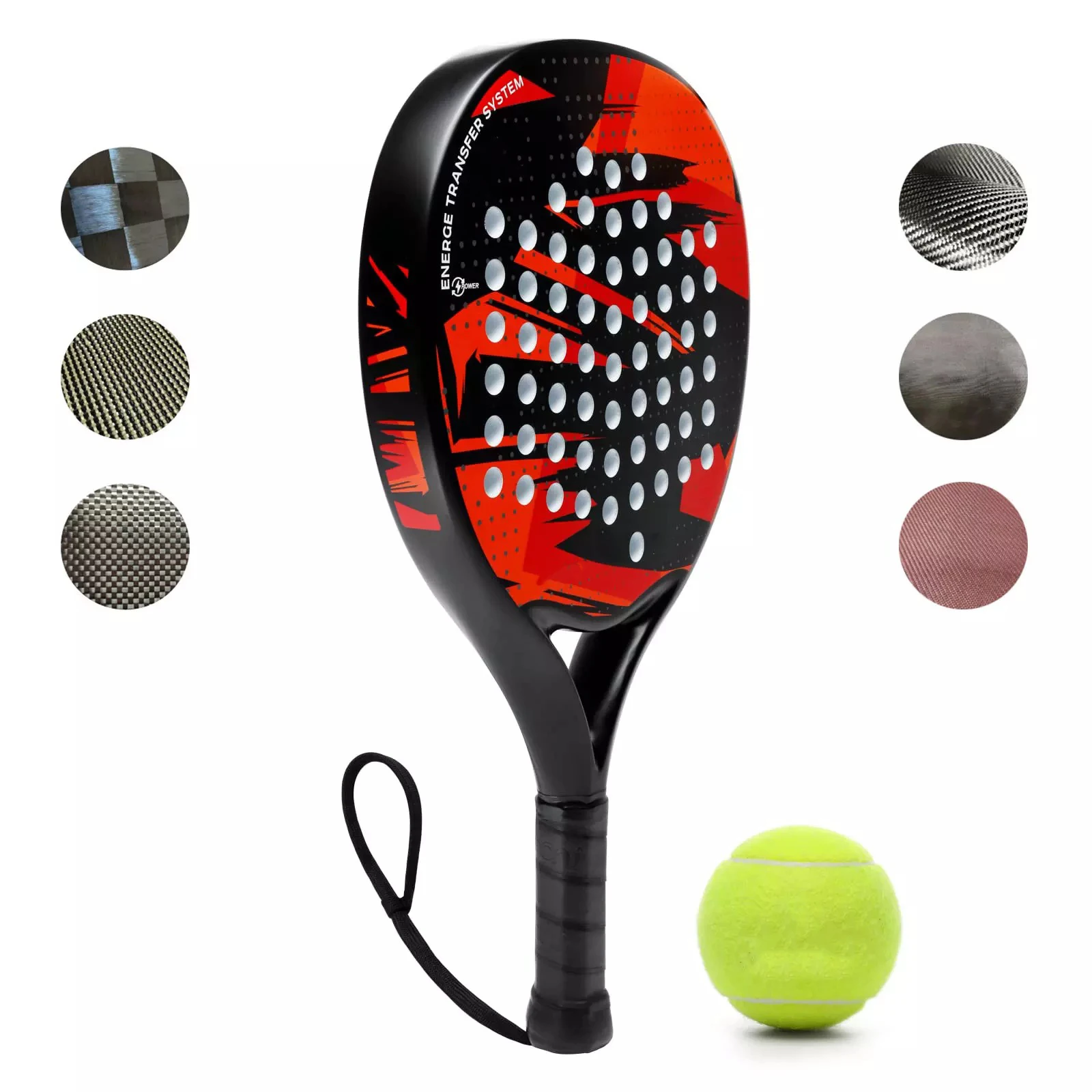 Профессиональные теннисные ракетки из углеродного волокна с логотипом на заказ