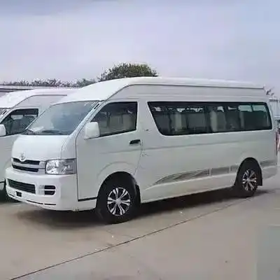 Market Top deals Toyotas Hiace Van 2020 LHD/RHD Automatic 2WD Petrol 2000cc white w/ Navigation System, Camera, 5 Doors