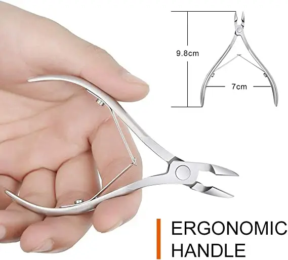 Cuticle Nippers Nail care Cuticle Cutter  Skin Nipper Fingernails and toe nails for manicure cuticle shaping and nail implanting