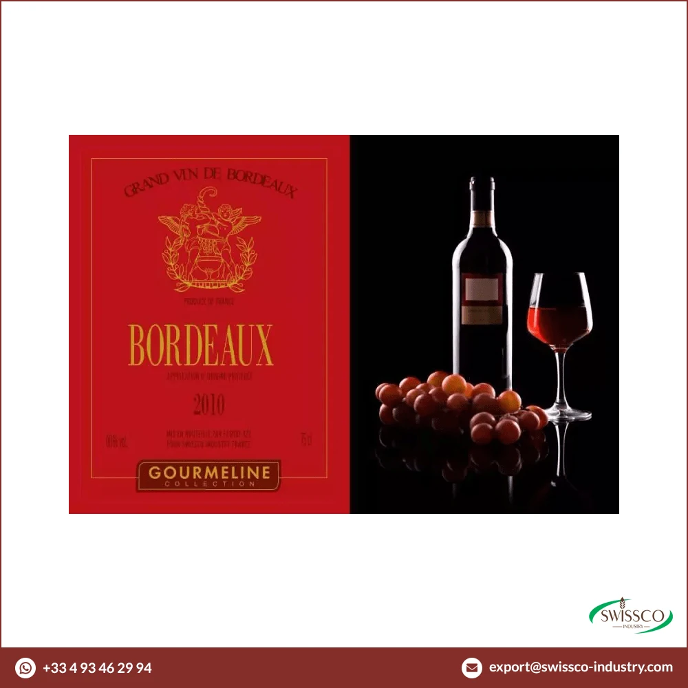 13% Alcohol Content Top Selling High Quality French Burgundy Pinot Noir Sparkling Wine Bottle Supplier