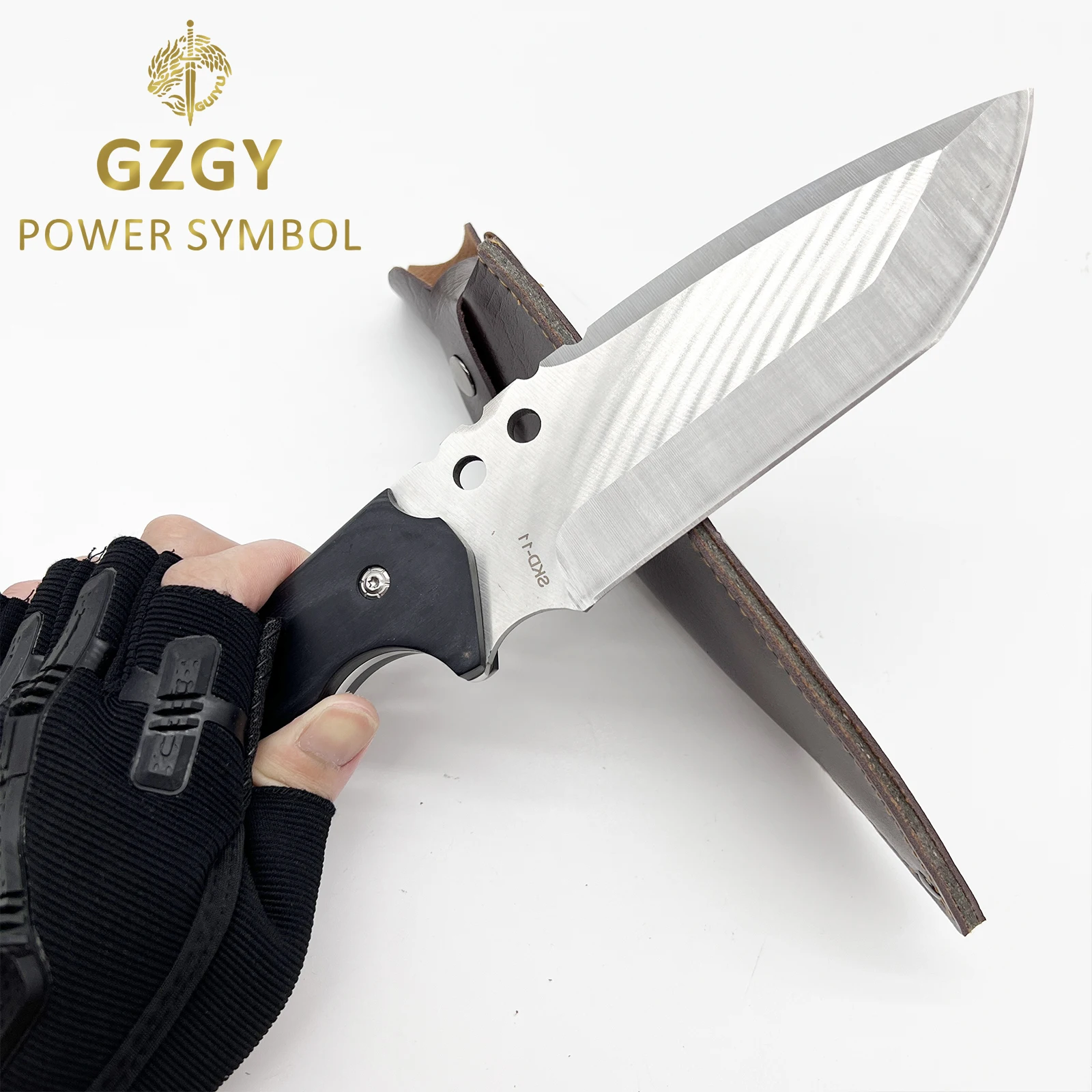 Stainless Steel Handle Wooden Thickness 5 Mm Columbia Knife Outdoor Folding Outdoor Knife Outdoor Knife