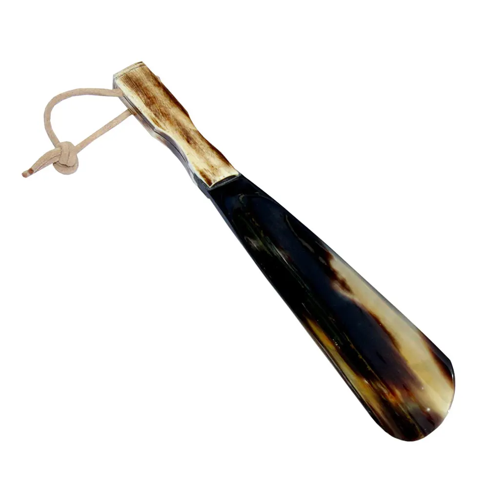 Amazon hot selling 2023 shoe horn shoes spoon wooden shoe horn from tradnary